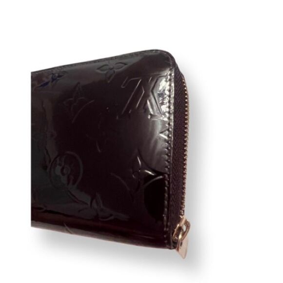 Louis Vuitton Vernis Zippy Wallet Rouge Fauviste - Picture 12 of 15